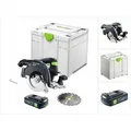 Produktbild: Festool HKC 55 EB-Basic Akku Handkreissäge 18 V 160 mm Brushless + 1x Akku 3,0 Ah + Systainer - ohne Ladegerät