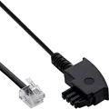 Produktbild: InLine® TAE-F Kabel für DSL Splitter, TAE-F ST an Western 6/2 DEC ST, 2m