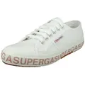 Produktbild: Superga S111XQW 2750 COTW Glitterlettering A01 white bronze Sneaker weiß 36
