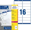 Produktbild: AVERY Zweckform QuickPEEL Adress-Etiketten 99,1 x 33,9 mm 1.600 Etiketten