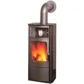 Produktbild: Hark Dauerbrand-Kaminofen Opera-B Meteorschwarz 7 kW mit Automatik EEK: 