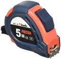 Produktbild: PRECISA Band-Maß mit Maßband aus Stahl 5 m mit Hand-Schlaufe inkl. Gürtel-Bef...