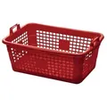 Produktbild: Korb L800xB535xH300mm 85 lPE rot LOCKWEILER