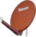 Produktbild: Televes S75QSD-Z - 10,7 - 12,75 GHz - 38,5 dBi - Rot - Aluminium - 75 cm - 750 mm