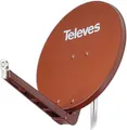 Produktbild: Televes S75QSD-Z Aluminium Sat-Reflektor, ziegelrot (790203)