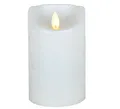 Produktbild: Coen Bakker Deco BV LED-Kerze LED Echtwachskerze Kerze 10 / 12,5 / 15 cm Timer Ø 7,5cm Wachskerze (1-tlg), große Farb- und Größenauswahl, Echtwachskerzen mit Timerfunktion