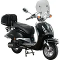 Produktbild: Motorroller Firenze Limited 125 ccm 85 km/h EURO 5+ schwarz - Schwarz