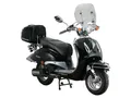 Produktbild: Alpha Motors Motorroller Retro Firenze Limited 125 ccm EURO 5 (Schwarz, 85 km/h) 85 km/h