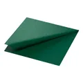 Produktbild: Zelltuchservietten 33 x 33 cm 3-lagig 1/4 Falz jägergrün | Packung (250 Servietten)