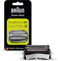 Produktbild: Braun Ersatzscherkopf 90307834 - Braun Series 3 Scherkopf 32S (SILBER), 32S, Ersatz-Kombipack für elektrische Rasierer