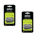 Produktbild: 2X Neu Braun Scherkopfkassette 32S Series 3 Kombipack 3040s,3030s,3050cc,395cc~