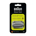 Produktbild: Original Braun Series 3 Kombipack 32S Scherkopfkassette silber Für Series 3 BHNJ