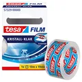 Produktbild: tesa tesafilm kristall-klar - Hochtransparentes, alterungsbeständiges Klebeband mit starker Haftung - 10 m x 19 mm