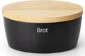 Produktbild: Continenta Brotkasten, Holz, Keramik, (1-tlg), Brottopf