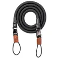 Produktbild: C-Rope Kameragurt Climber aus Kletterseil, Umhängegurt, Kamera-Gurt für alle Kameras aus Kletter-Seil (Silent Black, 100cm)