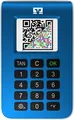 Produktbild: ReinerSCT tanJack photo QR TAN Generator Smart photo chip TAN blau VR-Bank SPK