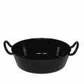 Produktbild: Riess Schnitzelpfanne Ø20cm H: 8,1cm Servierpfanne mit zwei Griffen Schwarz Emai