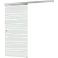 Produktbild: inova Glasschiebetür Mistral 900 x 2035 mm Komplettset mit Griffmuschel inkl. 2Seitiger Softclose