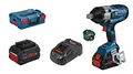 Produktbild: Bosch Professional 18V System BITURBO Akku Drehschlagschrauber GDS 18V-1050 C (inkl. 2x ProCORE 18V 8.0Ah, 1x Bluetooth Low Enegry Modul GCY 42, Schnellladegerät GAL 1880 CV, Einlage, L-BOXX)