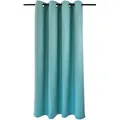 Produktbild: Vorhang HEINE HOME Gr. 1, blau (türkis), B:140cm H:145cm, Polyester, Gardinen