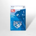 Produktbild: Prym 2 Hosen-/ Rockhaken 9mm, Fb silber (265227); 1 Stück