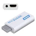 Produktbild: INF Wii zu HDMI Adapter - 720/1080P HD Konverter Mit 3,5mm Audioausgang für Monitor, Beamer, Fernseher (Weiß)