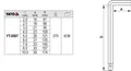 Produktbild: Für YATO NARZ�DZIA YT-0507 HEX BALL WRENCHES 9CZ. 2-10MM YATO