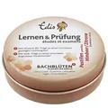 Produktbild: Edis Lernen und Prüfung Bachblüten Pastillen Himbeere/Limette, 50g, in Metalldose.