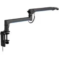 Produktbild: Mikrofonhalterung Broadcast Low Profile RGB Boom Arm schwarz, für Mikrofone bis 2kg, LED-Hintergrundbeleuchtung