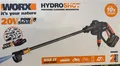 Produktbild: WORX WG620E Akku Hochdruckreiniger Hydroshot 20V – Mobil , mit Akku 2Ah