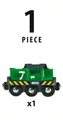 Produktbild: BRIO® Spielzeugeisenbahn-Lokomotive Brio World Eisenbahn Lok Batterie Frachtlok 33214
