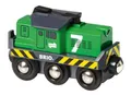Produktbild: Holzeisenbahn Lok Batterie-Frachtlok (Brio) (Ravensburger Verlag GmbH) NEU/OVP