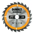 Produktbild: DEWALT Kreissägeblatt Handkreissäge 152/20 mm 24WZ DT1930-QZ