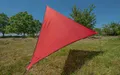 Produktbild: Bent Zip-Canvas Sonnensegel Rot/RV Schwarz
