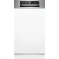 Produktbild: Bosch SPI6EMS17E Serie 6, Teilintegrierter Geschirrspüler, 45 cm, Edelstahl - Silber