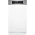 Produktbild: Bosch Serie 6 SPI6EMS17E Teilintegrierter Geschirrspüler, Höhe 81,5 cm, Breite 45 cm, Edelstahl