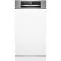 Produktbild: Bosch Serie 6, Teilintegrierter Geschirrspüler, 45 cm, Edelstahl, SPI6EMS17E