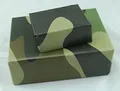 Produktbild: LYSCO® 6 Blatt - Geschenkpapier Camouflage Tarnflecken Army Fleck Tarnmuster Woodland Format DIN B3 (500 x 350 mm) ideal als Geschenke Verpackung für Erwachsene und Kinder
