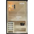Produktbild: HOME DELUXE Traditionelle SHADOW M – 120x120x190 cm inkl. 3,6 kW Saunaofen - Naturbelassen