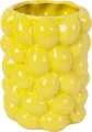 Produktbild: TrendLine Vase Keramik Zitrone 18 x 15 x 15 cm gelb  Blumenvase