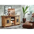 Produktbild: Sideboard Mango 128x45x70 natur lackiert RAILWAY #102