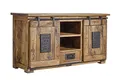 Produktbild: MASSIVMOEBEL24.DE Sideboard Mango Natur lackiert Railway #102