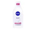 Produktbild: NIVEA Micellair Skin Breathe Agua Micelar Piel Seca/sensible, Agua Micelar Desmaquillante, Limpieza Facial, Desmaquillador De Ojos, Rostro Y Labios - 400 Ml