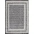 Produktbild: Ayyildiz  Flachwebeteppich Aruba, Grau, Textil, Bordüre, rechteckig, 80x150 cm, Oeko-Tex® Standard 100, für Fußbodenheizung geeignet, schmutzabweisend, Hausstauballergiker lichtunempfindlich, antistatisch, waschbar, pflegeleicht, strapazierfähig, leicht zusammenrollbar, Teppiche & Böden, Teppiche, Moderne Teppiche