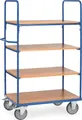 Produktbild: Fetra Etagenwagen mit 4 Böden LxB 1000 x 600 mm 600 kg