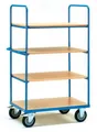 Produktbild: Fetra 8301 Etagenwagen Stahl pulverbeschichtet Traglast (max.): 500kg Brillantblau (RAL 5007)