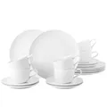 Produktbild: Seltmann Weiden Liberty Weiß Kaffee-Set 18-tlg. Liberty Weiß 001.764446