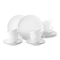 Produktbild: Seltmann Weiden Kaffeeservice Liberty Weiß 18er Set