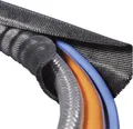 Produktbild: HellermannTyton 170-01002 Twist-In 13 Geflechtschlauch Schwarz Polyester 10 bis 13mm Meterware