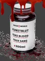 Produktbild: Maskworld Kunstblut 1 Flasche 500 ml – künstliches Blut Filmblut für großflächige Horror Effekte und Grusel Dekoration - Theaterblut Halloween & Horror-Party